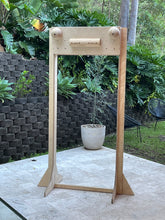 Load image into Gallery viewer, Train Station, Free Standing Hangboard Mount and strength training Rig.