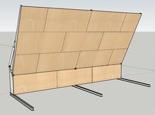 Load image into Gallery viewer, Modular Width Spray Wall