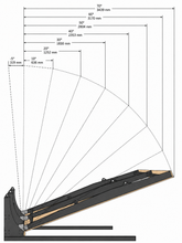 Load image into Gallery viewer, The Actuator, adjustable bouldering wall and mats.