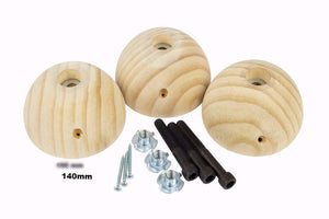 System Half Balls 140 mm, Climbing Holds, Campus Board